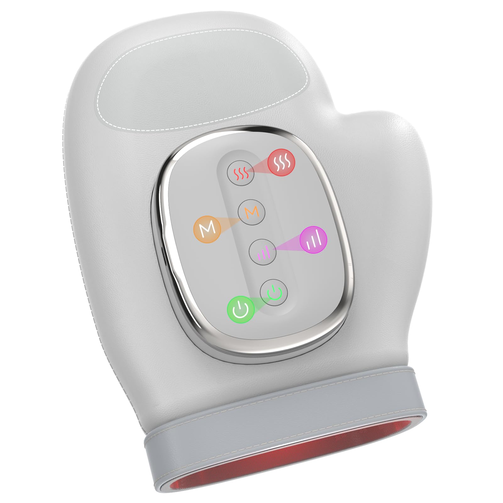 Masseur de Main Électrique à Airbag pour Arthrite et Canal Carpien - 3 Massage | 3 Températures | 5 Niveaux | Minuterie 